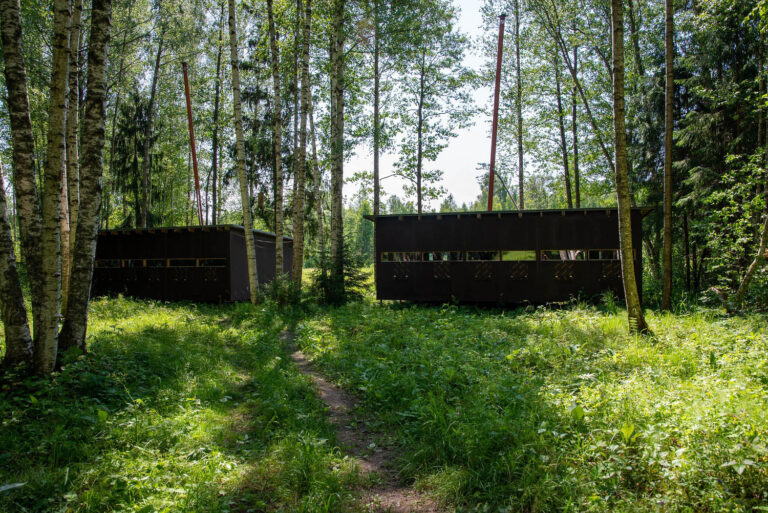 Brown Bear photography hide in Estonia