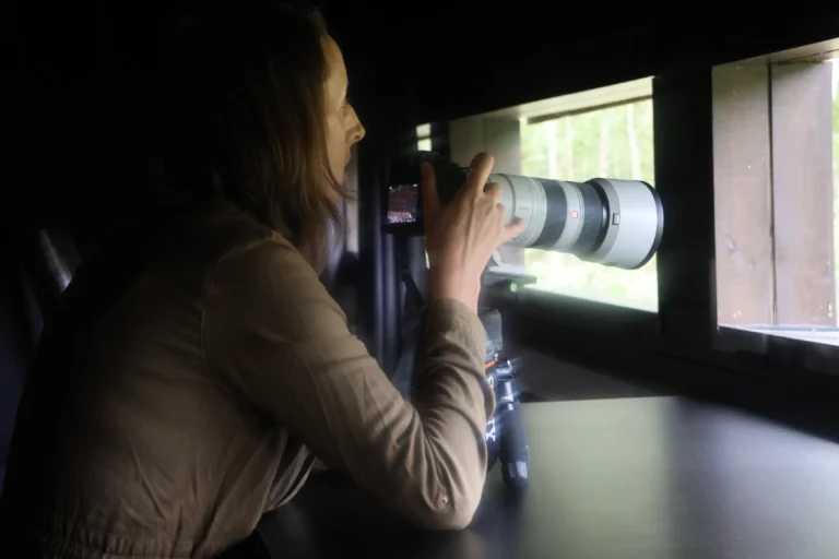 A special Digital Camera Magazine's Reader’s Challenge at our wildlife hide in Estonia in partnership with Sony and wildlife photographer Paul Browning