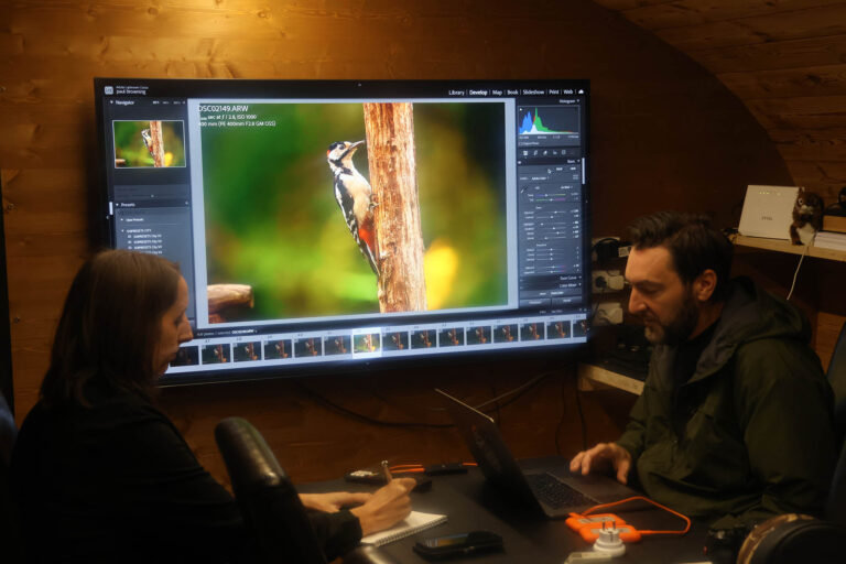 A special Digital Camera Magazine's Reader’s Challenge at our wildlife hide in Estonia in partnership with Sony and wildlife photographer Paul Browning.