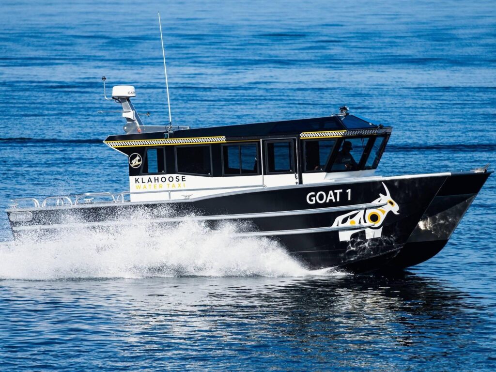 Klahoose boat